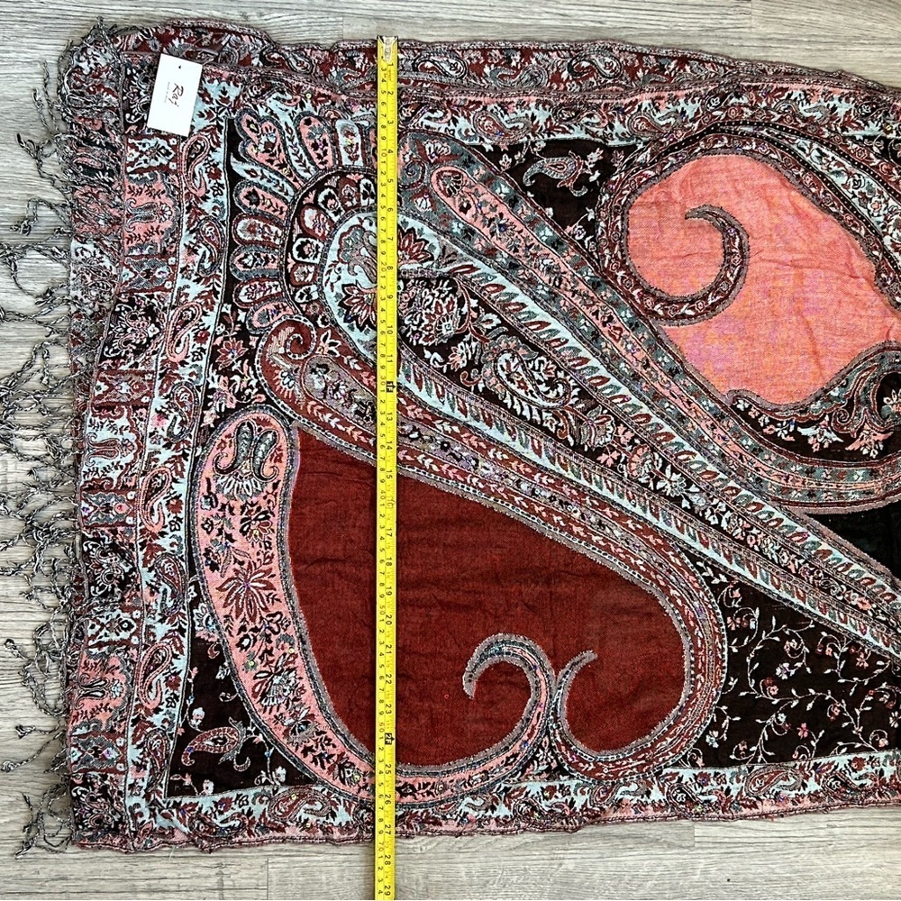 NWT Raj Multicolor Lightweight Scarf - Picture 7 of 11